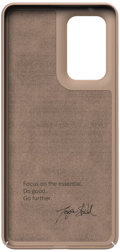 Nudient V3 fodral för Samsung Galaxy A53 (lerbeige)