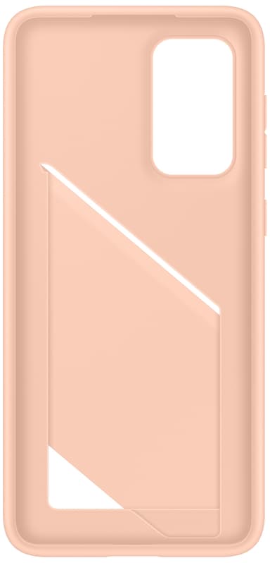 Samsung Galaxy A33 fodral med kortfack (persika)