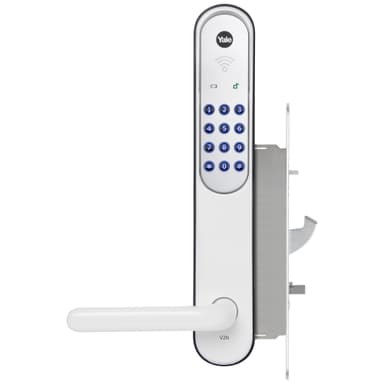 Yale Doorman V2N elektroniskt dörrlås (vit)