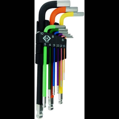C.K. Sexkantnyckel, set Nyckelstorlek: 1.5 mm, 2 mm,