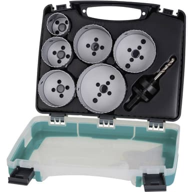 Wolfcraft 5423000 Hålsågset 8 delar 1 set