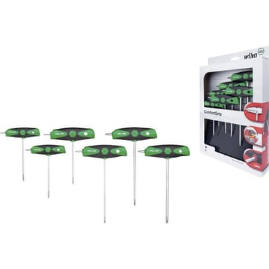 Verkstad Skruvmejsel set 6 delar Wiha 364 DS Inner-TORX