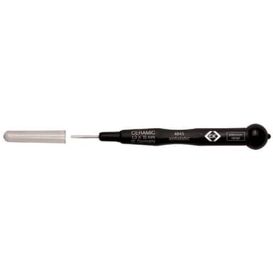 C.K. ESD Spårskruvmejsel Bladbredd: 1.8 mm Bladlängd: