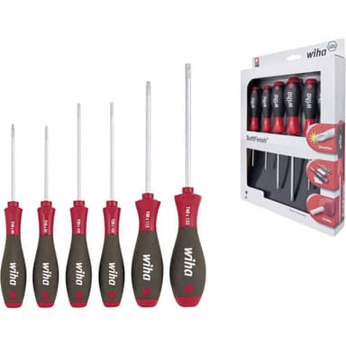 Verkstad Skruvmejsel set 6 delar Wiha Inner-TORX