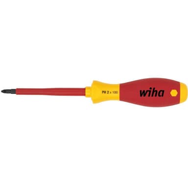 VDE Stjärnskruvmejsel Wiha PH 1 Klinglängd: 80 mm DIN