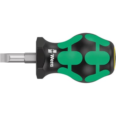 Spårskruvmejsel Wera 335 Stubby Klingbredd: 6.50 mm