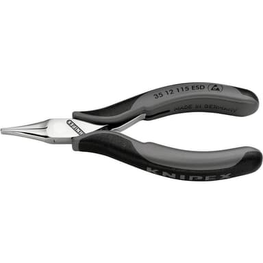 ESD Flat tång Rak 115 mm Knipex 35 12 115 ESD