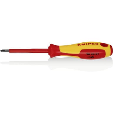 VDE Stjärnskruvmejsel Knipex PH 1 Klinglängd: 80 mm DIN