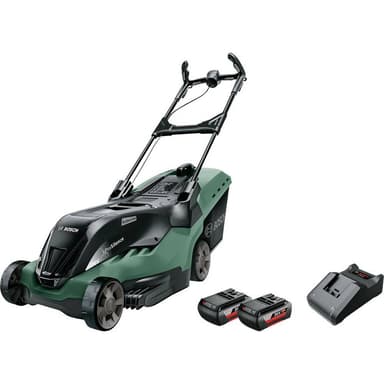 Li-Ion Batteri Gräsklippare inkl. 2 batteri, med