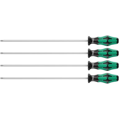 Verkstad Skruvmejsel set 4 delar Wera 367/4 TORX HF