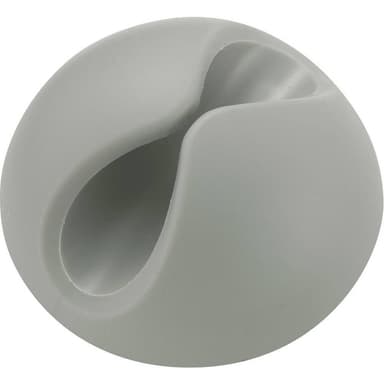 TRU COMPONENTS 547611 Kabelhållare självhäftande Grå 1