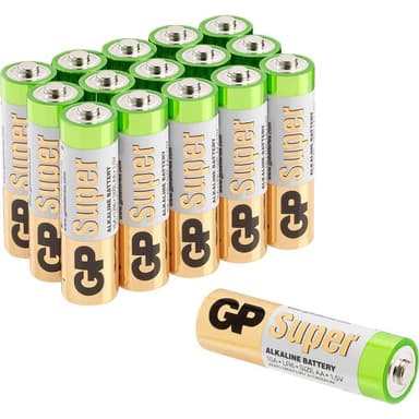 Batteri AAA (R03) Alkaliskt GP Batteries Super 1.5 V 16