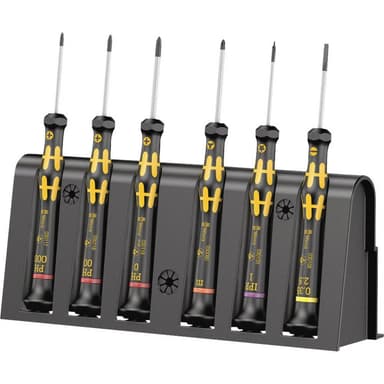 ESD Skruvmejsel set 6 delar Wera 1550/6 ESD Spår,