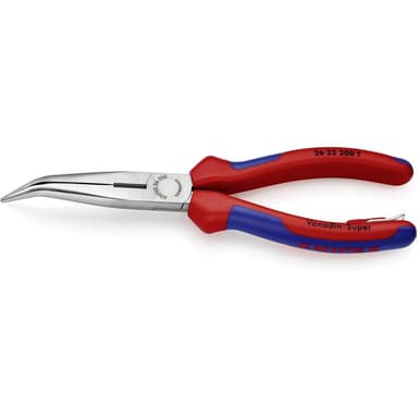 Verkstad Flat rundtång Böjda 40° 200 mm Knipex 26 22