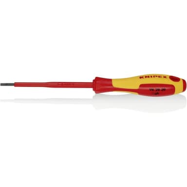 VDE Spårskruvmejsel Knipex VDE Klingbredd: 3 mm