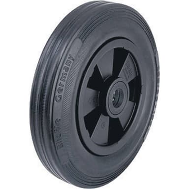 Blickle 20743 Hjul med helgummidäck och plastfälg , Ø