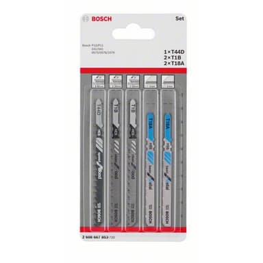 Sticksågsblad Bosch Accessories 2608667853 N/A 5 st