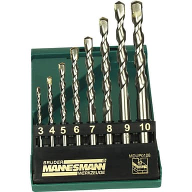 Sten-spiralborr set Brüder Mannesmann M54309 1 st