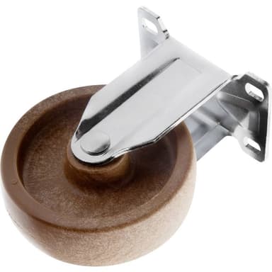 TOOLCRAFT TO-5137950 Fasthjul med skruvplatta 100 mm