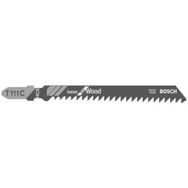 Sticksågsblad T 111 C - Basic for Wood Bosch