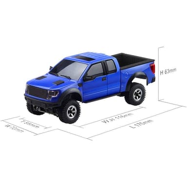 Amewi Pickup Scaler Borst motor 1:35 RC modellbil