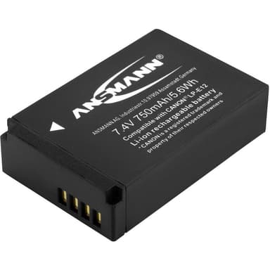 Ansmann A-Can LP-E12 Kamerabatteri Ersättning