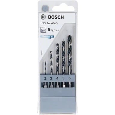 Spiralborrsats 5 delar Bosch Accessories PointTeQ