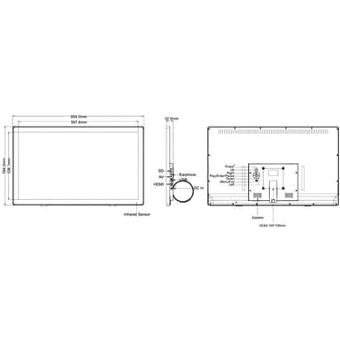 TOOLCRAFT TO-5137908 Fasthjul med skruvplatta 75 mm
