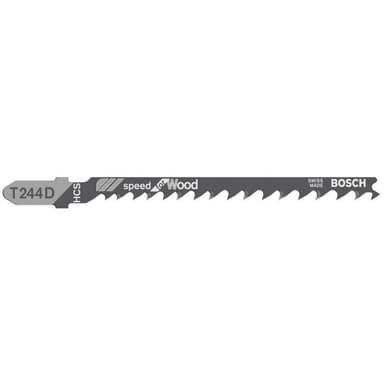 Sticksågsblad T 244 D - Speed for Wood Bosch