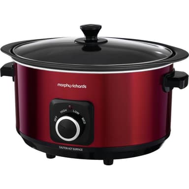 Slow cooker Morphy Richards Sear&Stew 6.5L Röd