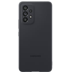 Samsung Galaxy A53 silikonfodral (svart)