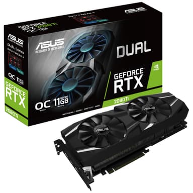 Asus GeForce RTX 2080 Ti Dual OC grafikkort 11G