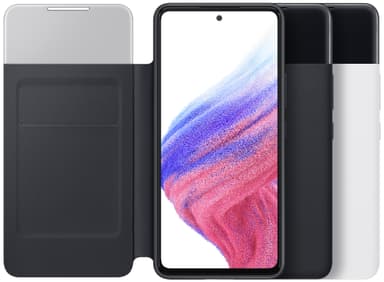 Samsung Galaxy A53 Smart S View plånboksfodral (vitt)