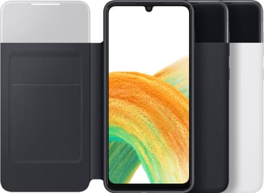 Samsung Galaxy A33 Smart S View plånboksfodral (vitt)