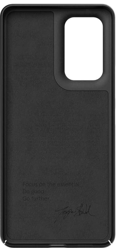 Nudient V3 fodral för Samsung Galaxy A53 (bläcksvart)