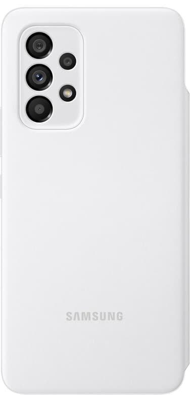 Samsung Galaxy A53 Smart S View plånboksfodral (vitt)