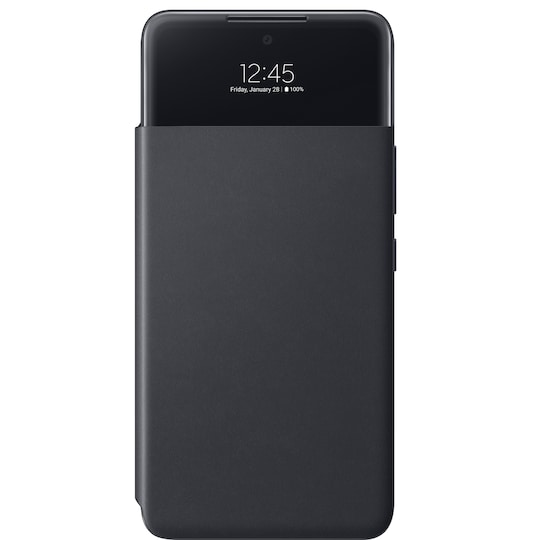 Samsung Galaxy A53 Smart S View plånboksfodral (svart)