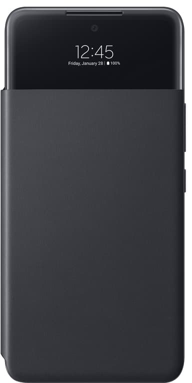 Samsung Galaxy A53 Smart S View plånboksfodral (svart)