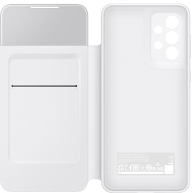 Samsung Galaxy A33 Smart S View plånboksfodral (vitt)