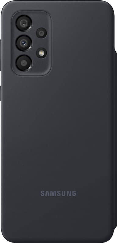 Samsung Galaxy A33 Smart S View plånboksfodral (svart)