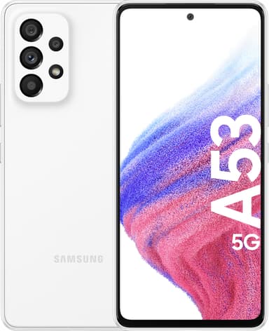 Samsung Galaxy A53 5G smartphone 8/256GB (vit)