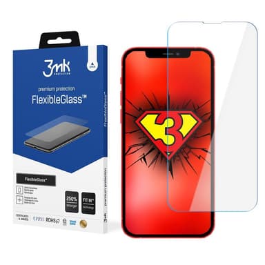3MK FlexibleGlass för Apple iPhone 13 Pro Hybridglas, Flexiglass skärm