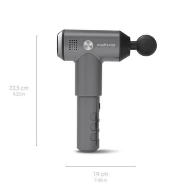 Medisana Massage Gun Pro MG 500 Antal effektnivåer 3, Grå