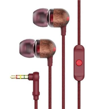 Marley Earbuds Smile Jamaica Inbyggd mikrofon, trådbunden, in-ear, röd
