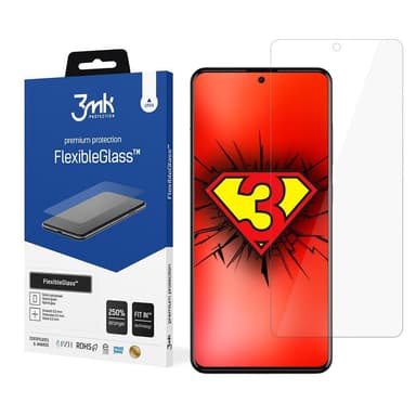 3MK FlexibleGlass för Samsung Galaxy A52 4G/5G A52s 5G Hybridglas, Tra