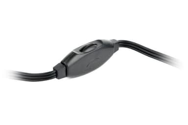 Gembird Stereo-headset MHS-123 3,5 mm ljudkontakt, Svart, Inbyggd mikr