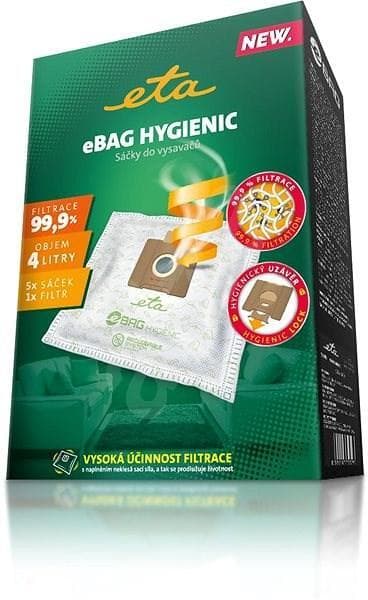 ETA Dammsugarpåsar Hygienic ETA960068010 Lämplig för alla ETA, Gallet