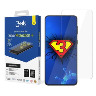 3MK SilverProtection+ Skyddsfilm Samsung, Galaxy S21, Folie, Klar, Skä