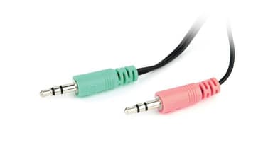 Gembird Stereo-headset MHS-123 3,5 mm ljudkontakt, Svart, Inbyggd mikr