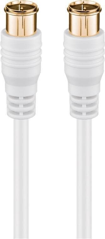 Goobay F-Quick SAT-antennkabel (80 dB), dubbelskärmad